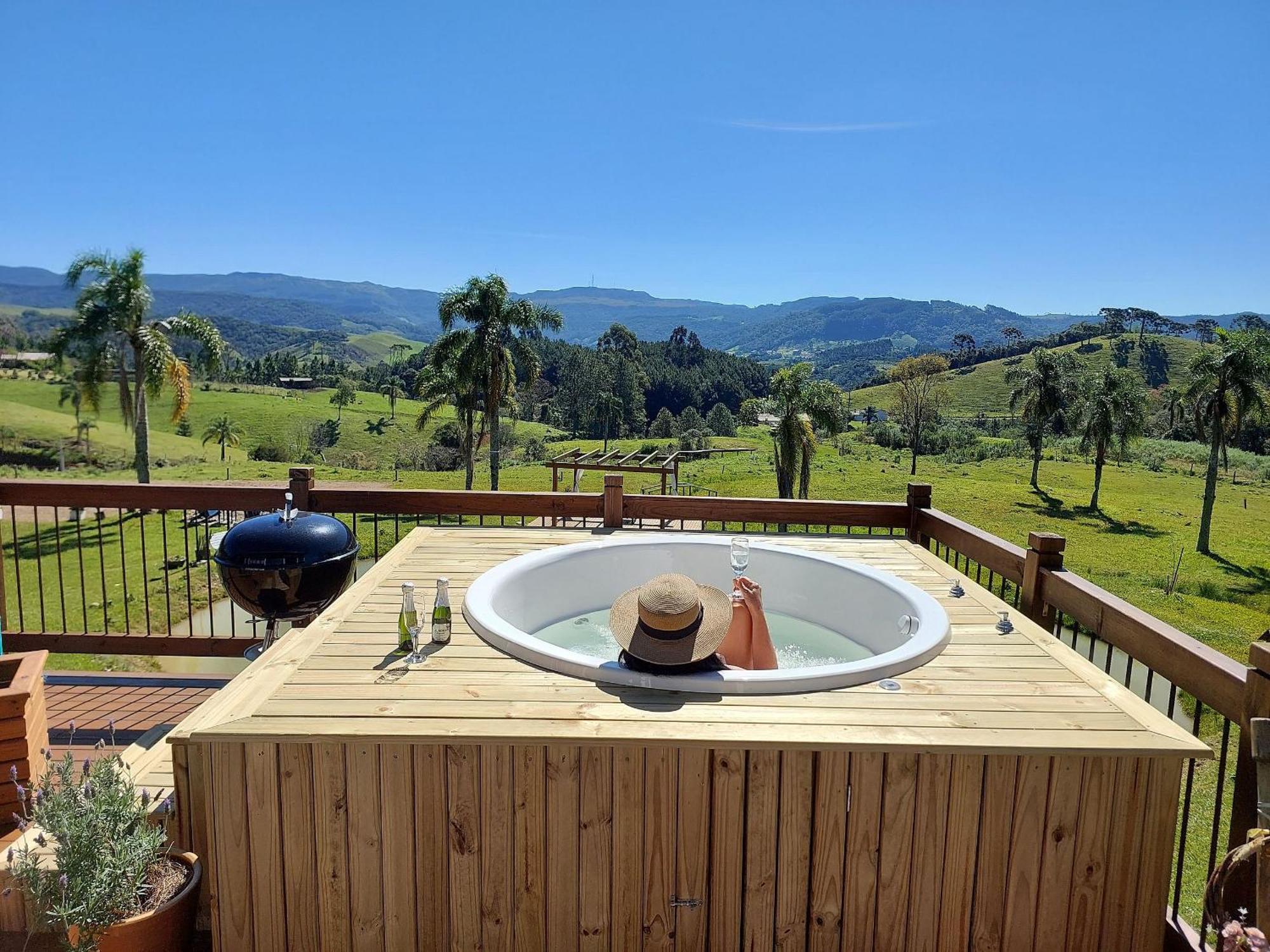 Cabana Por-Do-Sol - Rancho Queimado/Sc エクステリア 写真